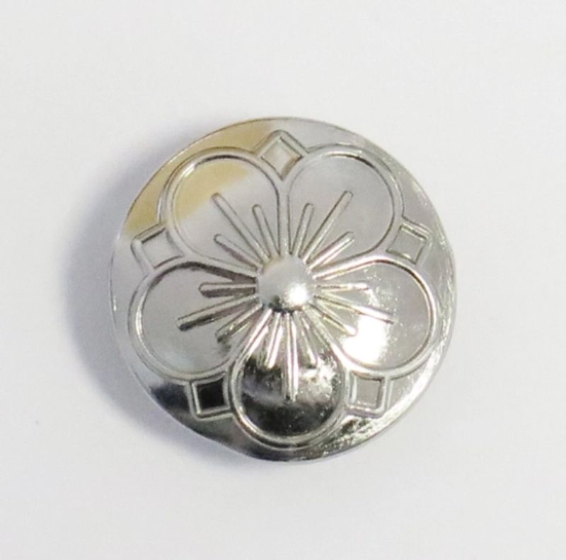 Knapp Metall Blomma