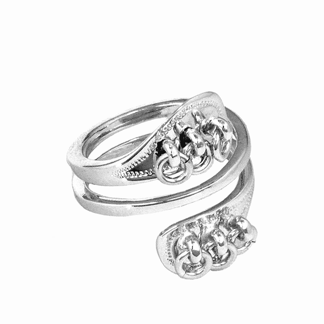 Huvudbild Jokkmokk Dubbelring 925 Silver 