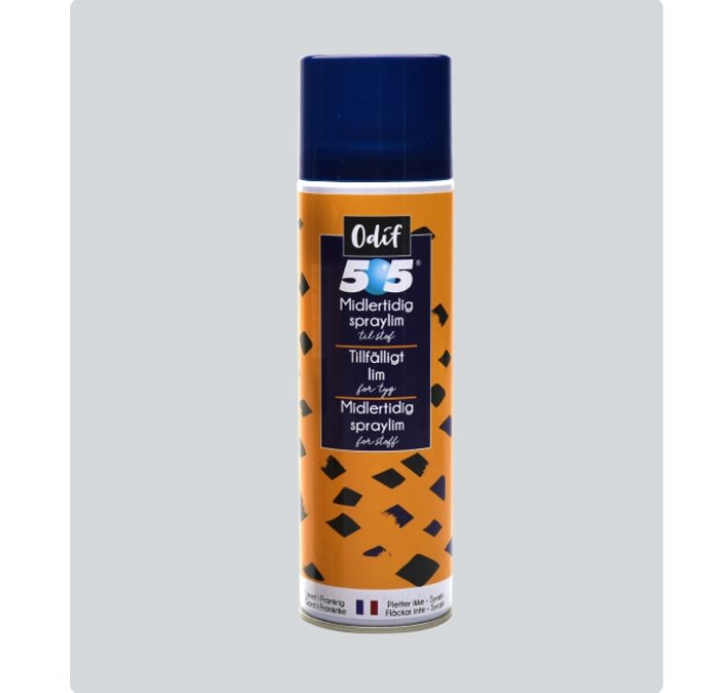 Tillfällig Spray Lim 500 ml