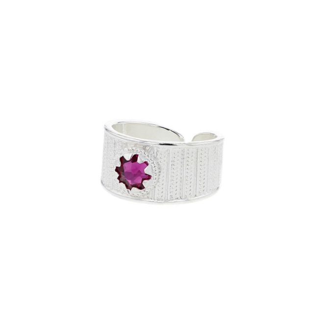 Huvudbild Ring Regulerbar 1 Sten H: 1 cm.