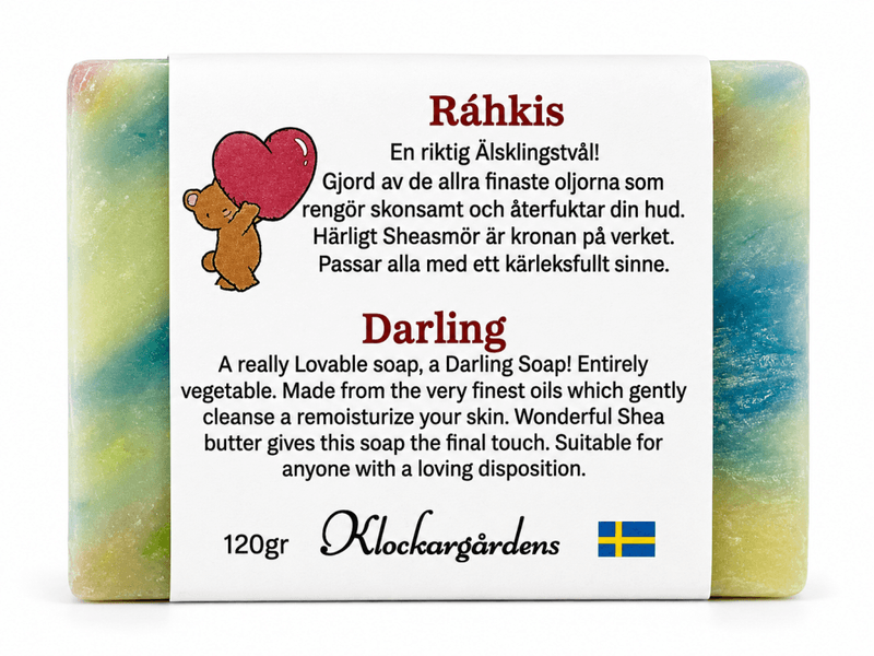 Ráhkis  -  Älskling Naturtvål 120 gr